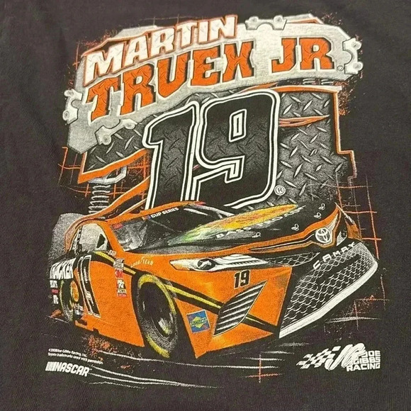 Nascar Martin Truex Jr Joe Gibbs Racing Team Bass Pro Shops Surge T-Shirt - Picture 2 of 3